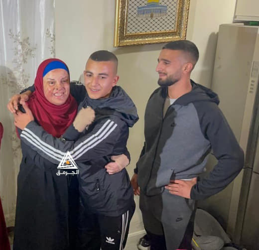After years of anticipation, Israa Aljabbis finally had the long-awaited reunion with her son. #WestBank #Gaza
