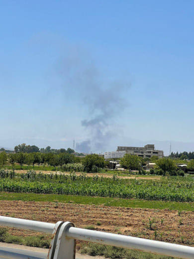 BREAKING: Explosions are reported in the town of Set Zaynab, south of the Syrian capital of Damascus.