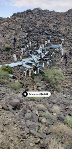 The spokesman for the Yemeni Armed Forces announced that their forces shot down an American MQ-9 drone with a surface-to