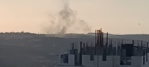 Breaking | The latest rockets fired from Lebanon have hit Israeli settlements in the northern occupied West Bank and nea