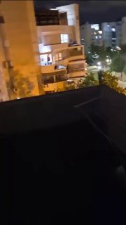 Air raid sirens sounded in Tel Aviv and in central occupied Palestine.