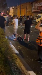 An hour ago, a vehicle exploded in Tel Aviv, killing two Israeli settlers. Initial reports suggest it was a criminal inc
