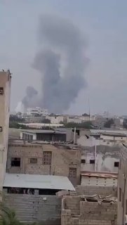 Breaking | The Israeli occupation bombardment in Al-Hudaydah, Yemen, has also targeted Al-Hudaydah Airport.