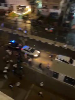 Five Israeli settlers have been injured in a rocket strike on Tel Aviv, central occupied Palestine, with one in critical