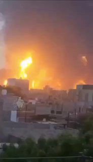 BREAKING: Yemeni media reports airstrikes targeting oil refineries at the port of Al Hudaydah in Yemen.