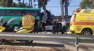 BREAKING: Israeli emergency services report 50 injuries from the truck-ramming incident near the Mossad headquarters in 