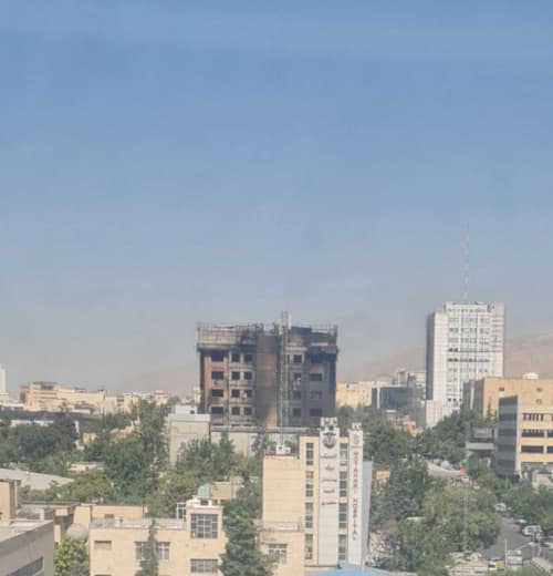 An Israeli airstrike has targeted the Iranian police headquarters in Tehran.