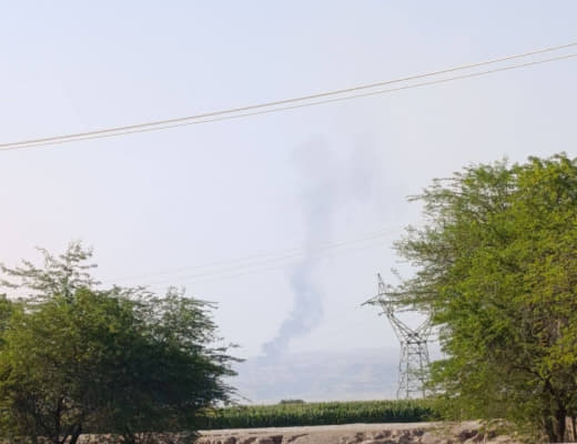 URGENT | Occupation aircraft bomb Iranian air base in Dezful city.