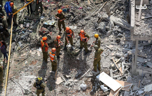 ⚡️ Additional images of the extensive and significant destruction in Tel Aviv caused by the 20th batch of Iranian missil