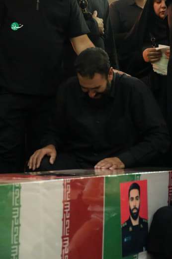 ⚡️ A sorrowful farewell to martyrs after their ascension due to the occupation's aggression against Iran during the rece