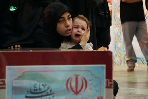Iranians say their final goodbyes to their loved ones who were killed by Israeli attacks in Israel’s recent war on Iran.
