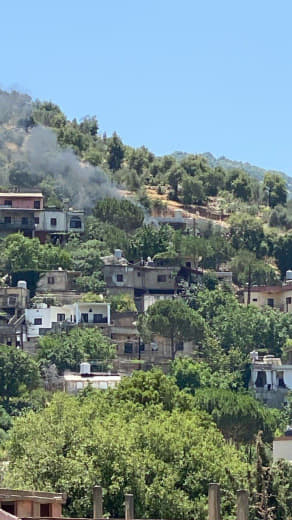 BREAKING: An Israeli drone has targeted a car in the village of Hebbariyeh in southern Lebanon. No injuries reported.