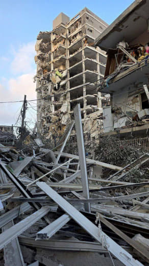 ⚡️ The municipality of "Bat Yam" settlement: We began this week demolishing buildings that were damaged due to the deadl