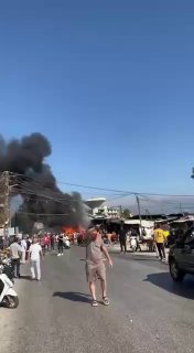 ⚡️ Occupation aircraft targets vehicle in Ayroniya, northern Lebanon