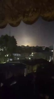 Israeli airstrike on Rasht, northwest of the Iranian capital Tehran.