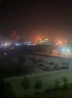 Israeli occupation airstrikes on the Iranian capital, Tehran.