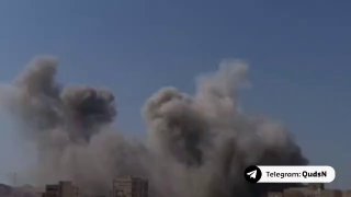 BREAKING: Israeli fighter jets bombard the city of Ahvas in western Iran.