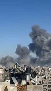 🚨 IOF warplanes launched a belt of fire east of Gaza City, northern #Gaza Strip, coinciding with a new IOF operation aro