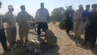 ⚡️ VIDEO | Iranian air defense forces shoot down Israeli drone in Malek Shahi mountains in Ilam