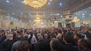 ⚡️ From the funeral of Iranian nuclear scientist Mohammad Mahdi Tehranchian and his wife who were martyred with him afte