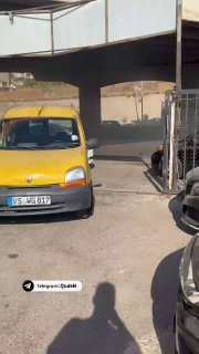 The moment occupation aircraft targeted a vehicle on the main road "Khaldeh Highway," south of the Lebanese capital Beir
